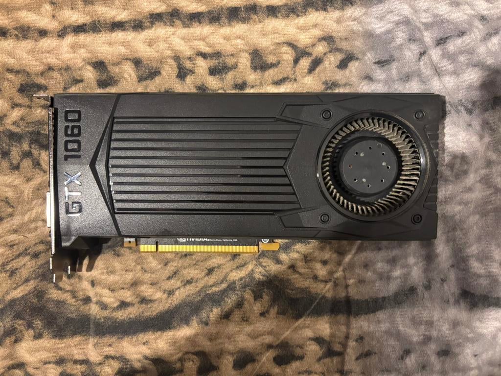 NVIDIA GeForce GTX 1060, Ophalen of Verzenden, Zo goed als nieuw
