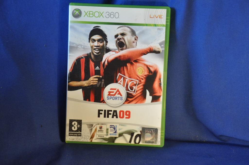 jeu xbox 360  fifa09 (1), 3 spelers of meer, Ophalen of Verzenden, Gebruikt, Sport