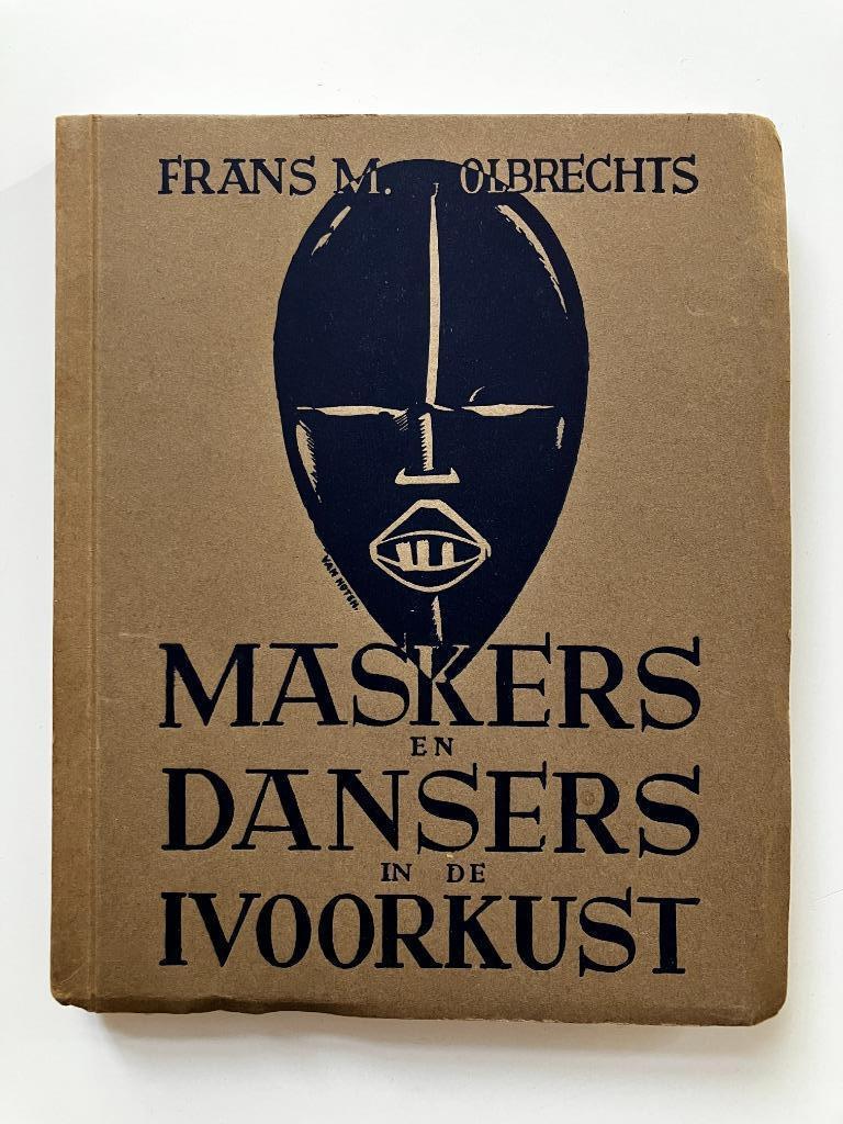 Maskers en Dansers in de Ivoorkust - Frans M. Olbrechts, Ophalen of Verzenden, Gelezen