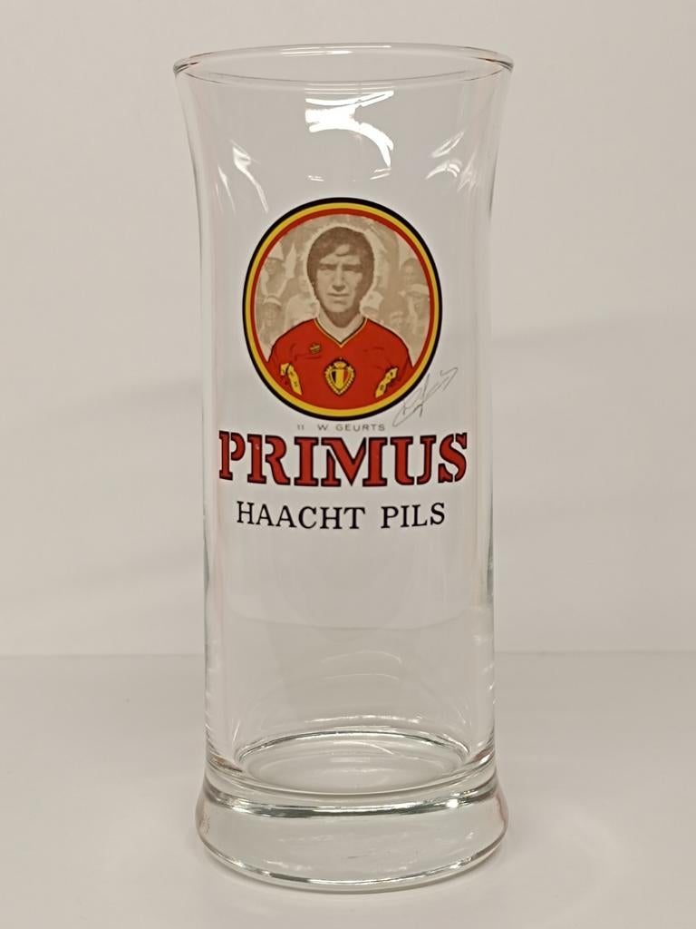 Rode Duivels WK 1982 Primus Haagt glas, Verzamelen, Ophalen of Verzenden