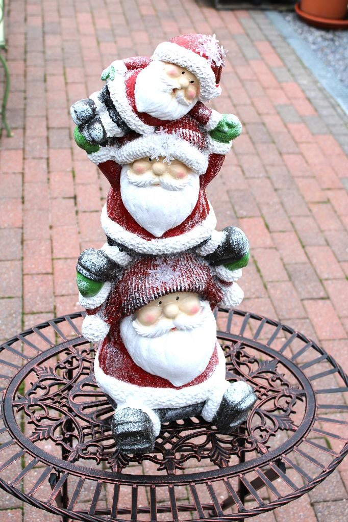 3 père noël décoration pour noël lumineuse, Divers, Enlèvement, Neuf