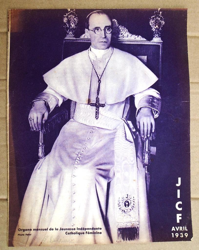 Organe de la Jeunesse Indépendante Catholique Féminine -1939, Ophalen of Verzenden, Gelezen, Overige typen