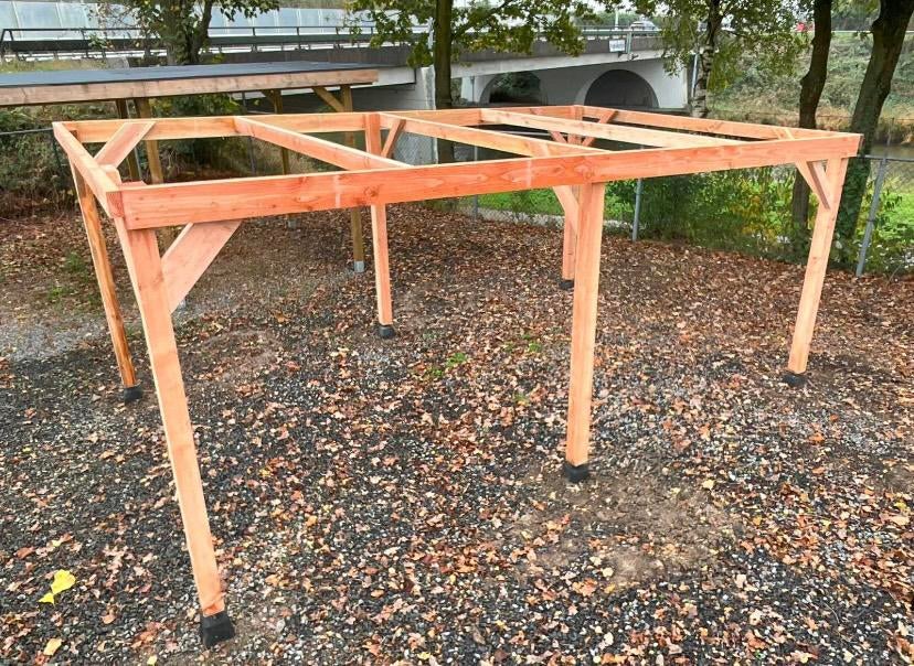Nieuwe carport constructie 480x310x210 cm, Tuin en Terras, Overkappingen, Ophalen, Nieuw, Carport