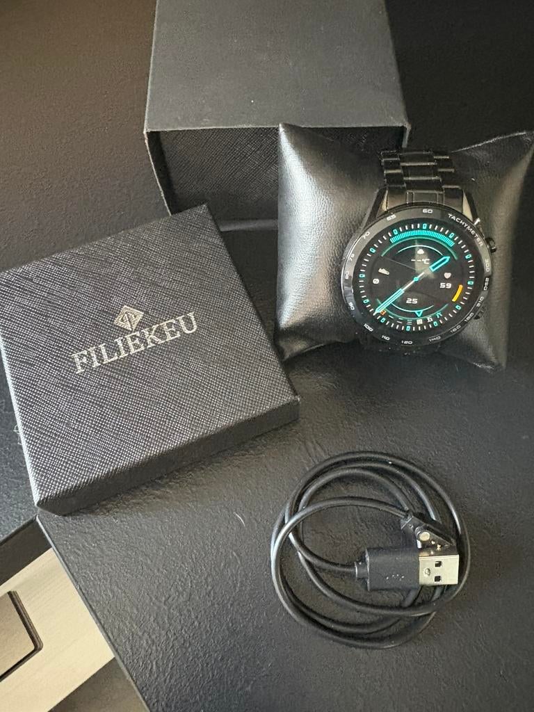 Smartwatch, Handtassen en Accessoires, Horloges | Heren, Ophalen of Verzenden, Zo goed als nieuw