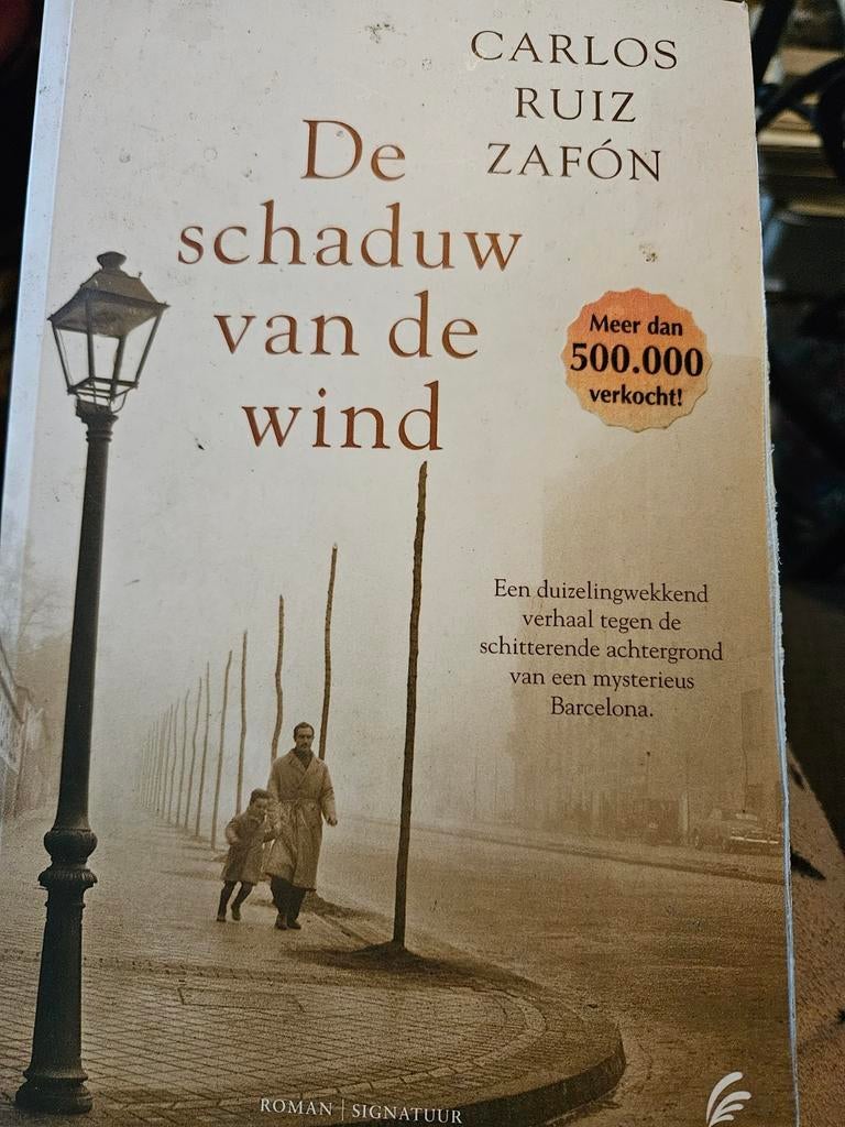Carlos Ruiz Zafón - De schaduw van de wind, Ophalen of Verzenden, Gelezen, Carlos Ruiz Zafón