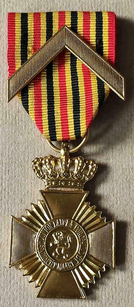 Belgische Militairen Medaille 1e Klasse, Ophalen of Verzenden, Luchtmacht, Lintje, Medaille of Wings