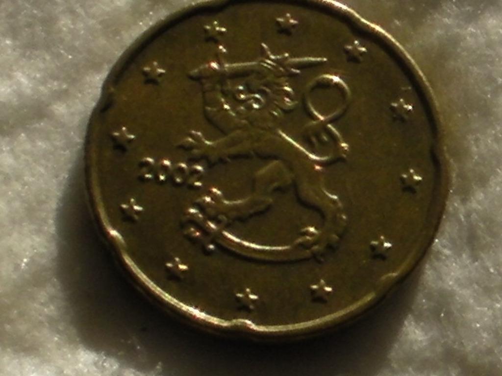 20 cents Finlande 2002 (194), Timbres & Monnaies, Monnaies | Europe | Monnaies euro, Enlèvement ou Envoi, Monnaie en vrac, Or
