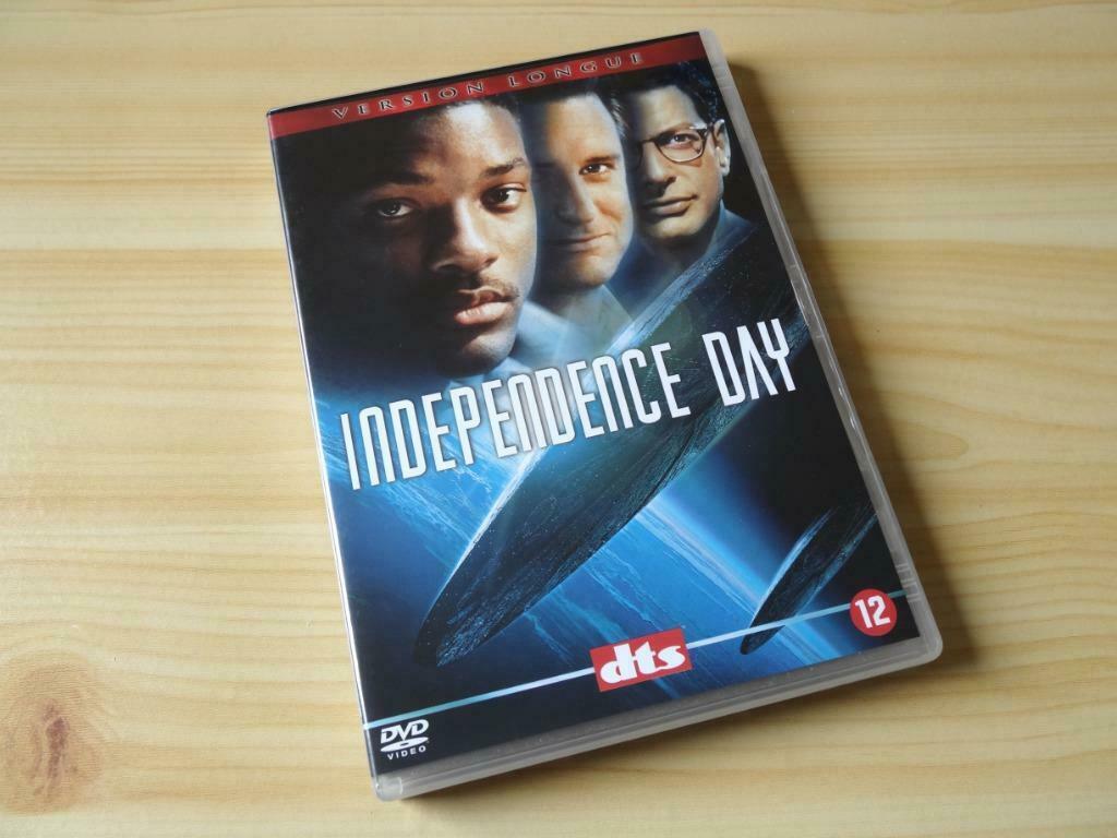 Independence Day (1996) DVD Science-fiction Action Thriller, À partir de 12 ans, Enlèvement, Comme neuf, Science-Fiction