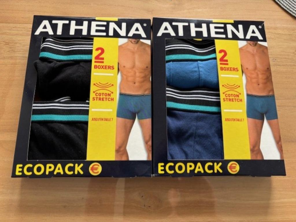 Lot 4 BOXER ATHENA  - M - NEW, Enlèvement ou Envoi, Autres couleurs, Athena, Boxer