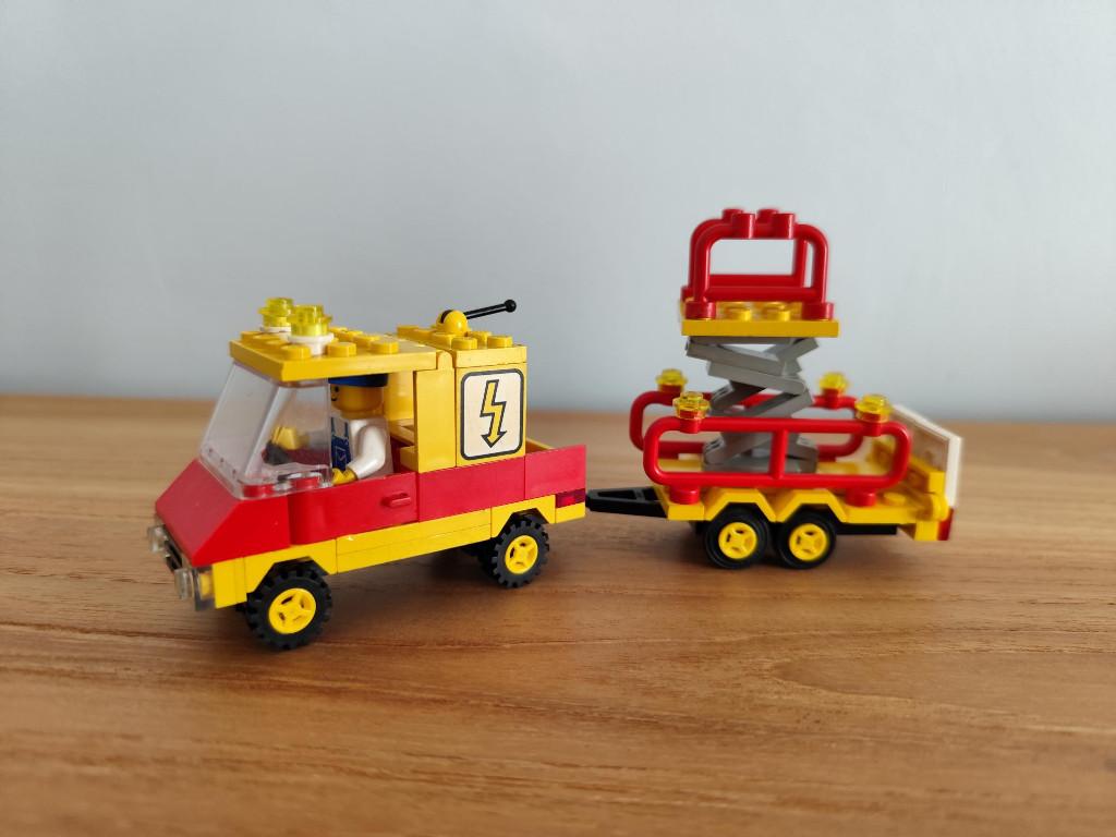 Lego 6671 - Utility Repair Lift, Enlèvement ou Envoi, Utilisé, Ensemble complet, Lego