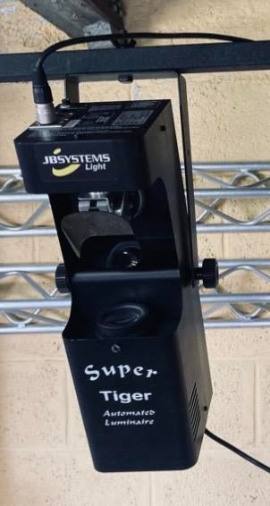 1x Roboscan Super Tiger van JB Systems en afstandsbediening, Muziek en Instrumenten, Licht en Laser, Ophalen, Gebruikt, Licht