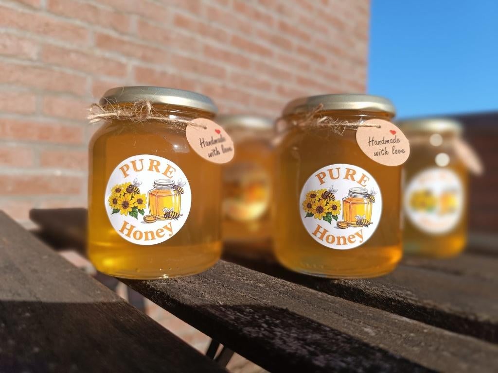 Honing van onze bijenstal