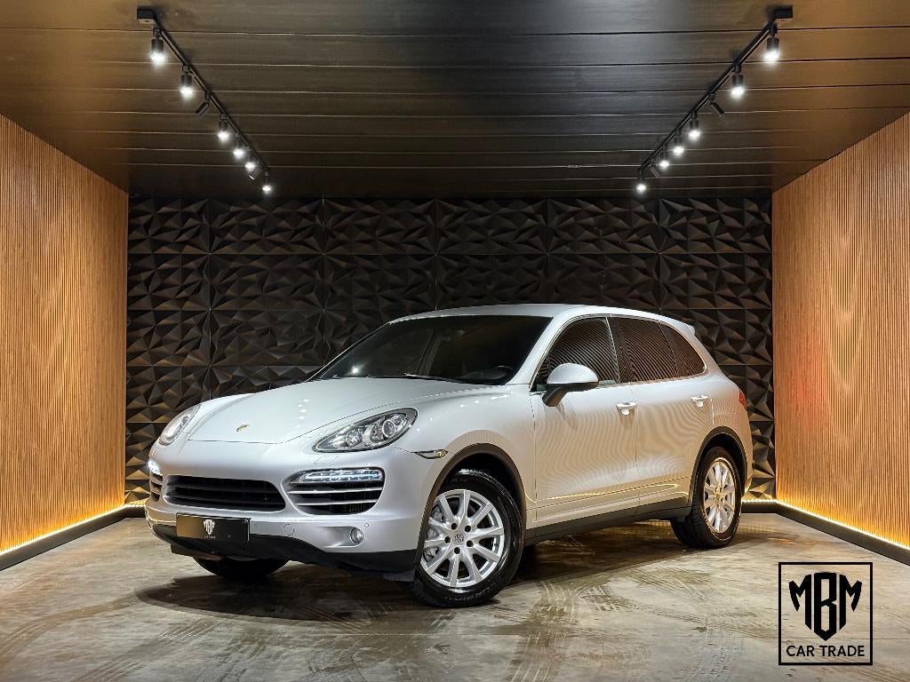 ✅Porsche Cayenne 3.0D V6 Tiptr Trekh Camera Dodehoeks Z.Verw, Auto's, Zwart, Leder, Bedrijf, SUV of Terreinwagen