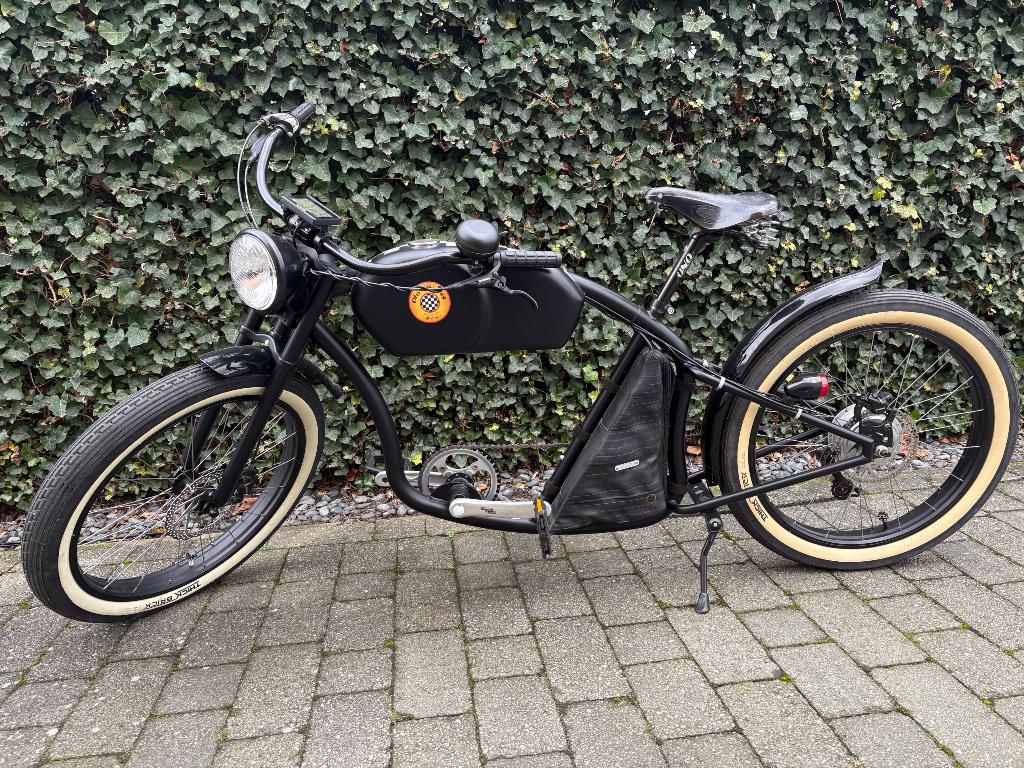 Elektrische fiets, Fietsen en Brommers, Zo goed als nieuw, 50 km per accu of meer, 55 tot 59 cm, Ophalen