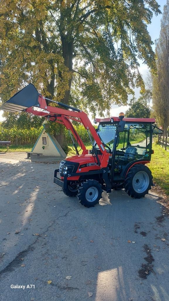 NIEUWE DEMO FIELDTRAC 4x4 met voorlader-cabinne WEGTOELATING, Zakelijke goederen, Ophalen of Verzenden