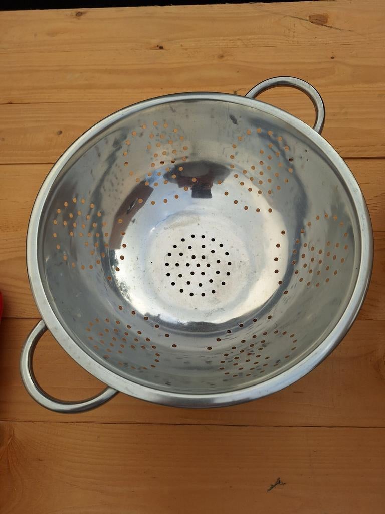 Passoire en acier inoxydable à vendre, Enlèvement, Inox