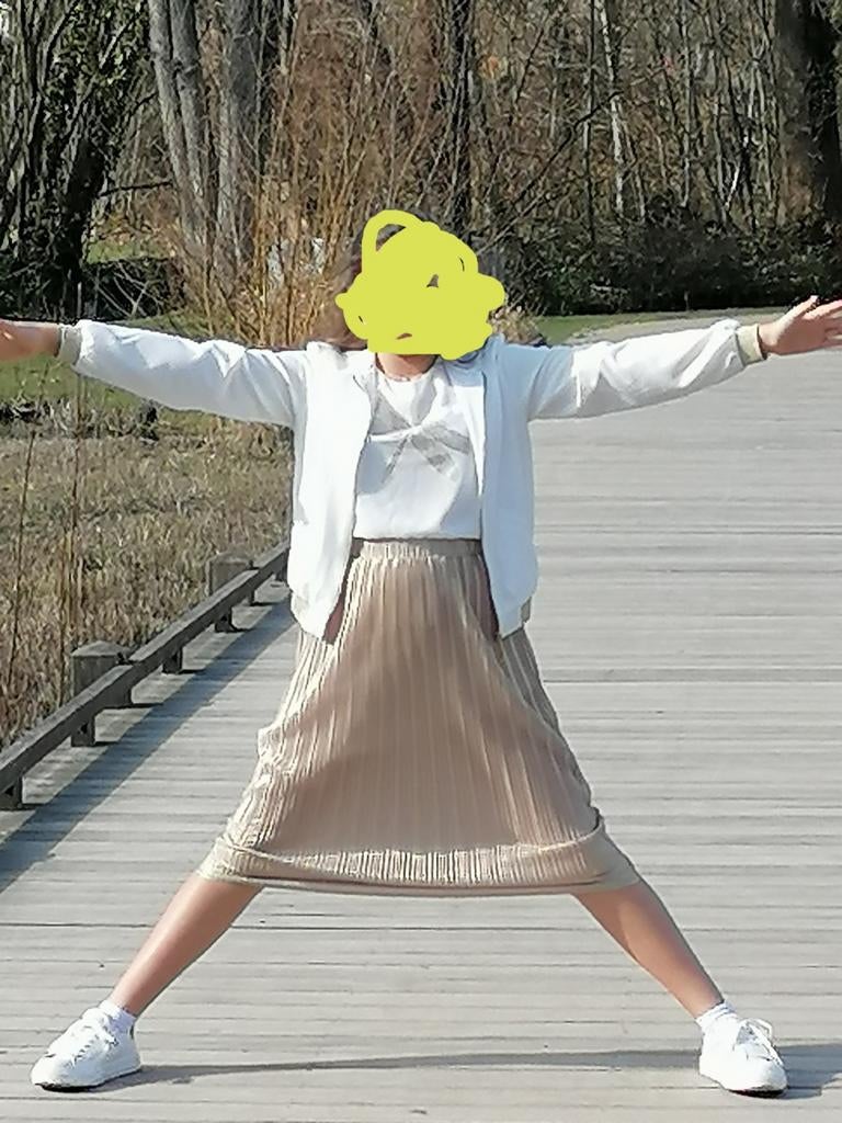 Plechtige communie kledij meisje, Ophalen