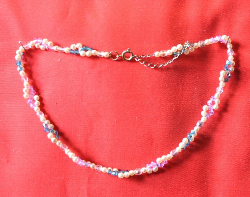 collier de fantaisie (x20046), Enlèvement ou Envoi, Utilisé, Autres couleurs, Synthétique