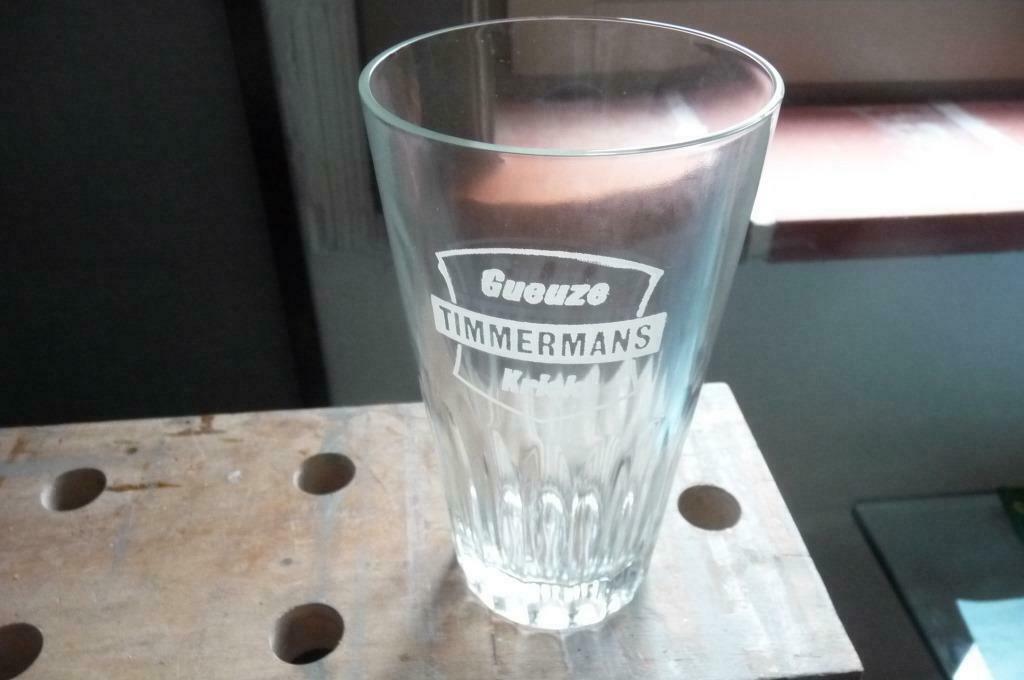 Bierglas Gueuze/Kriek Timmermans 3 stuks, Verzamelen, Ophalen of Verzenden, Nieuw, Glas of Glazen, Overige merken