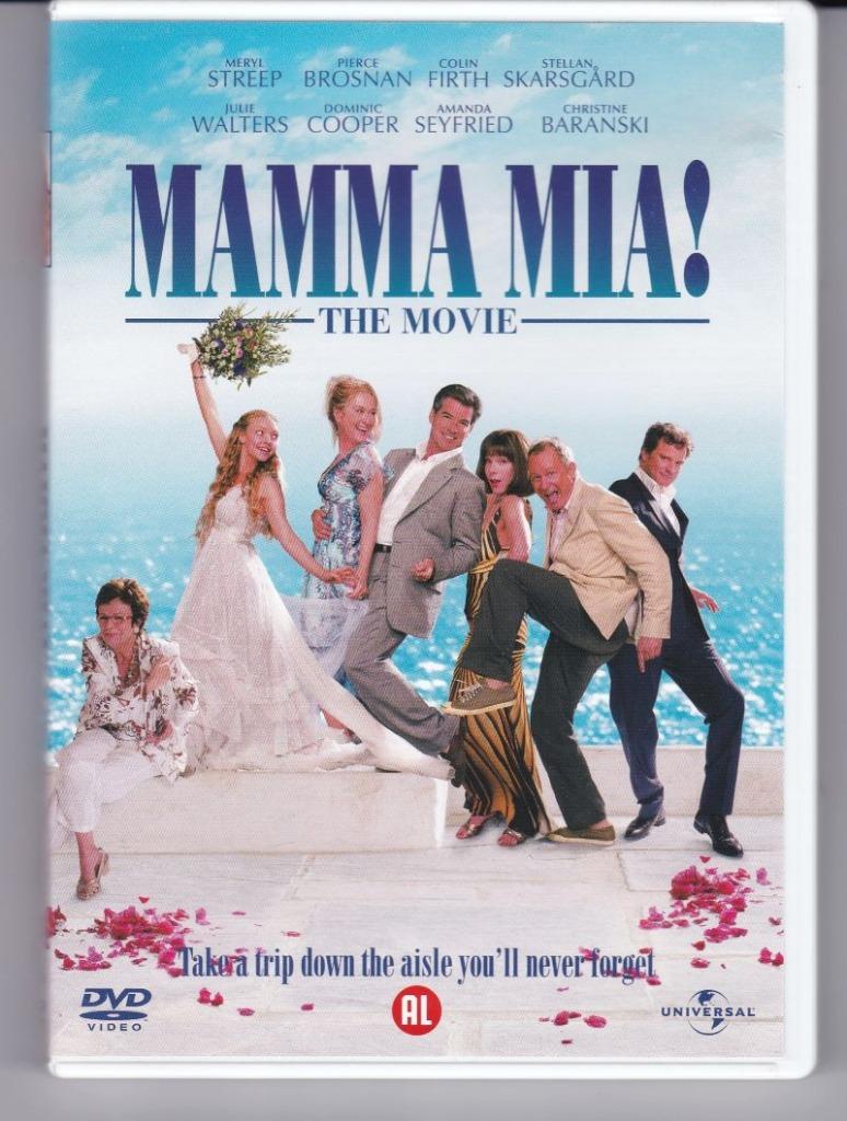 DVD Mama mia!, Alle leeftijden, Ophalen of Verzenden, Gebruikt, Overige genres