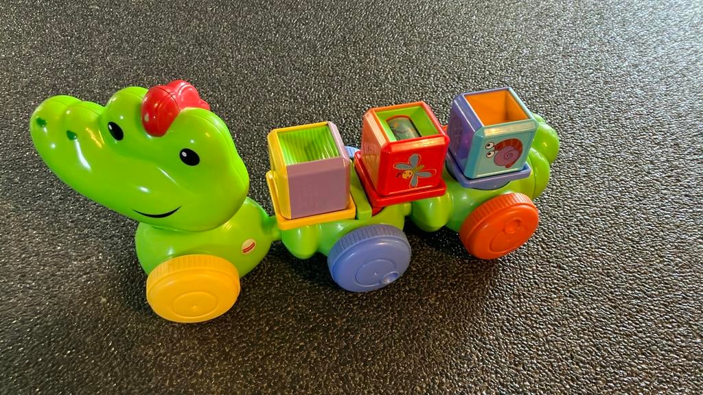 Fisher price vormen krokodil, Games en Spelcomputers, Games | Overige, Ophalen, Zo goed als nieuw, Platform