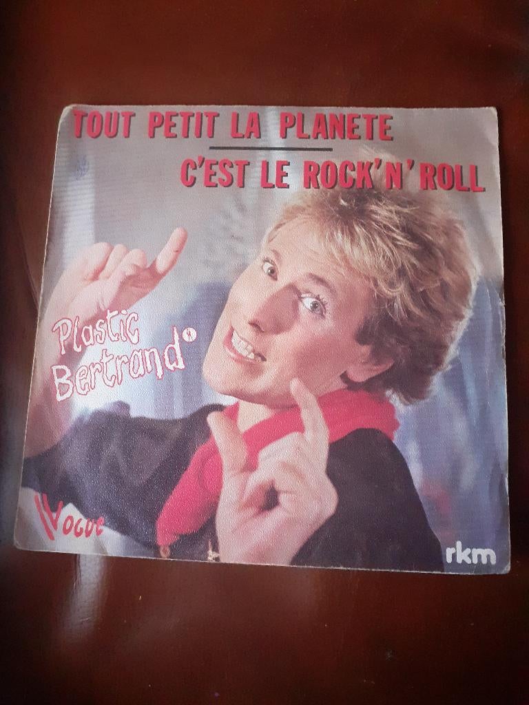 45T Plastic Bertrand : Tout petit la planete (Belpop), Enlèvement ou Envoi