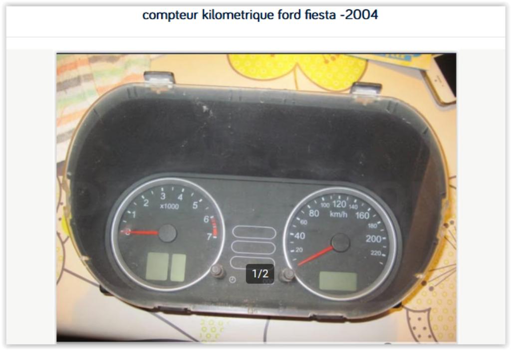 4S6F10849EA tableau de bord compteur pour FORD Fusion V 1, Enlèvement ou Envoi, Utilisé, Ford
