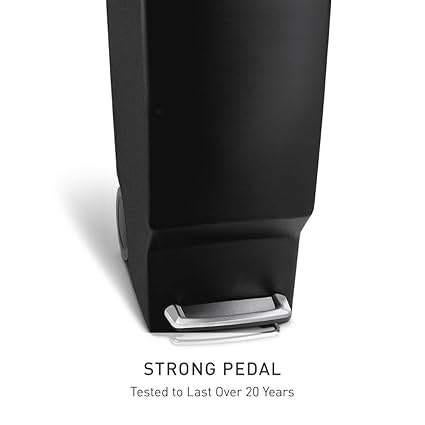 Smalle pedaalemmer | prullenbak | 40 L | GRATIS LEVERING, SIMPLEHUMAN, Overige materialen, Met pedaal, -