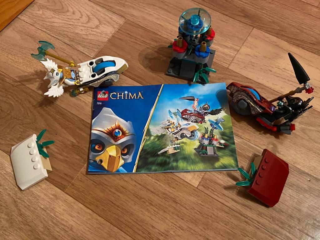 Lego 70114 - Chima - Le Combat du Ciel, Ophalen of Verzenden, Zo goed als nieuw, Lego