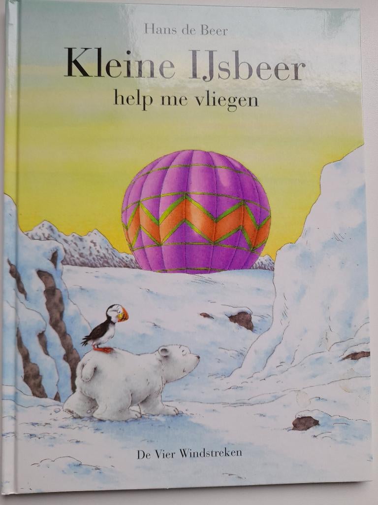 Kleine Ijsbeer, help me vliegen, Boeken, Ophalen of Verzenden, Zo goed als nieuw