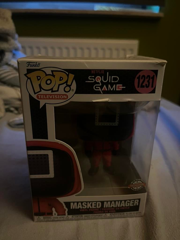 Squid game guard funko, Enlèvement ou Envoi, Comme neuf