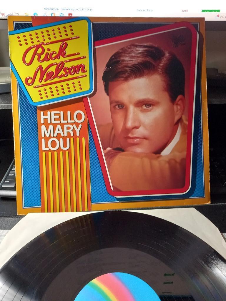 Rick Nelson ‎– Hello Mary Lou - Lp Comme neuf, Enlèvement ou Envoi, Comme neuf, 12 pouces, Rock and Roll