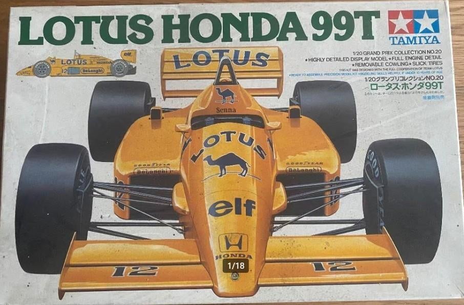 LOTUS HONDA 99T avec publicité CAMEL ! ! ! Échelle 1:20, Neuf, Enlèvement ou Envoi, Voiture, Plus grand que 1:32