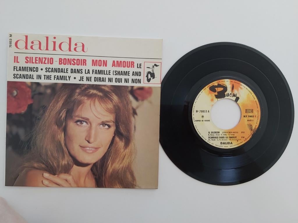 Dalida - hij is stil, Cd's en Dvd's, Vinyl | Pop, Ophalen of Verzenden, Zo goed als nieuw