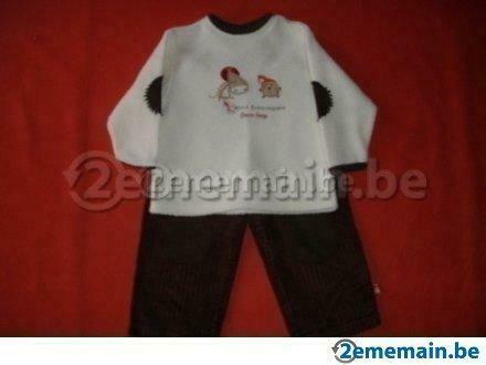Ensemble Sucre d'orge 2 pièces T : 104 - 4 ans -, Utilisé