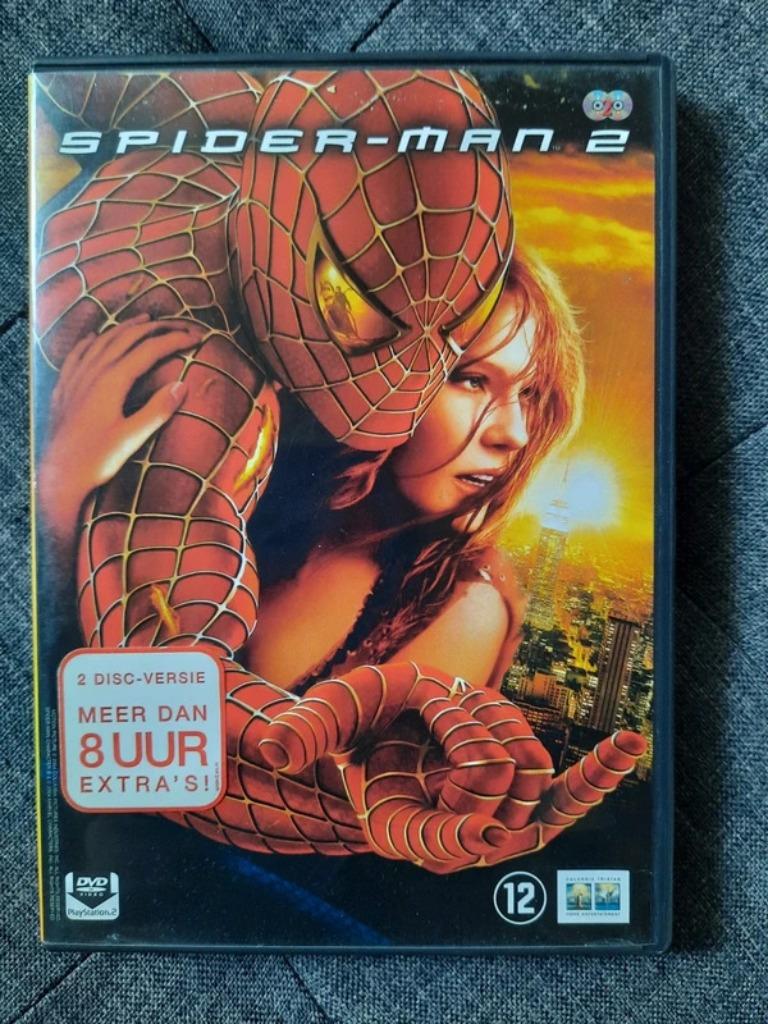 Spiderman 2 dvd, Vanaf 12 jaar, Ophalen, Zo goed als nieuw, Actie