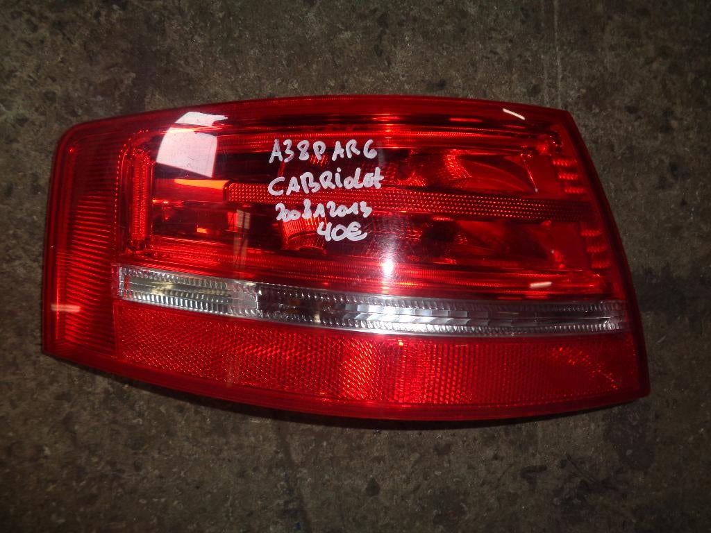 A vendre stop gauche Audi A3 8P Cabriolet 2008 à 2013, Enlèvement, Utilisé, Audi