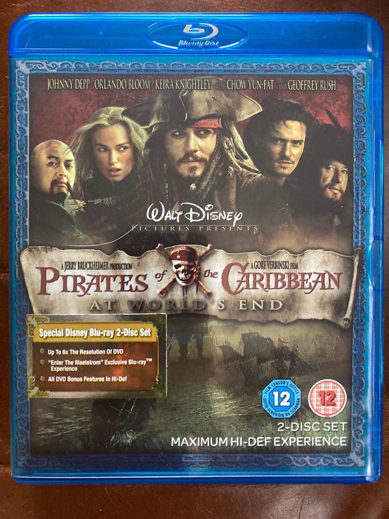 Blu-ray Pirates of the Caribbean - At world’s end - krasvrij, Cd's en Dvd's, Ophalen of Verzenden, Zo goed als nieuw