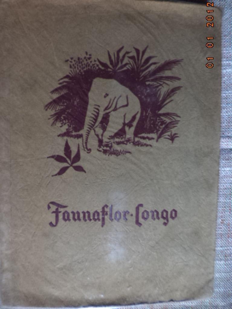 Côte d'Or: ''Faunaflor-Congo. Dieren- en Plantenrijk''.1956., Enlèvement ou Envoi, Utilisé, Côte d'Or, Livre d'images