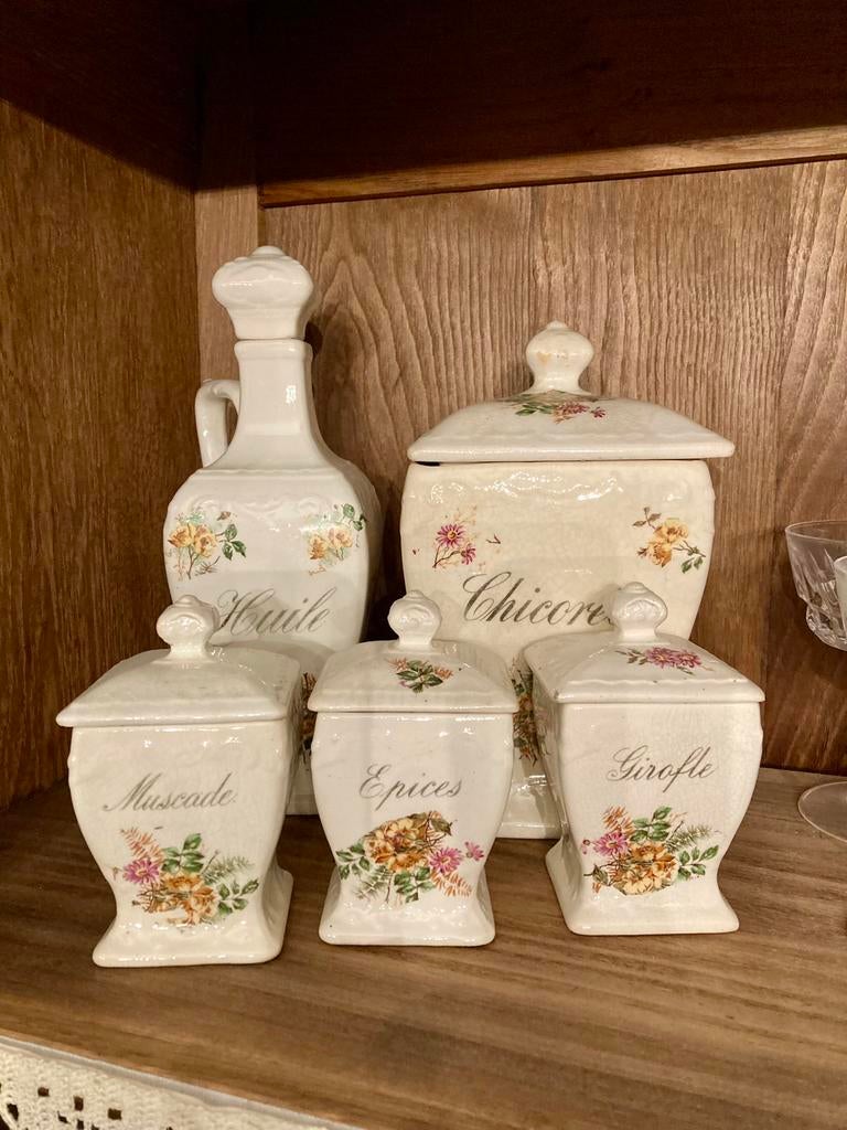 Set kruidenpotjes / opbergpotjes, Enlèvement