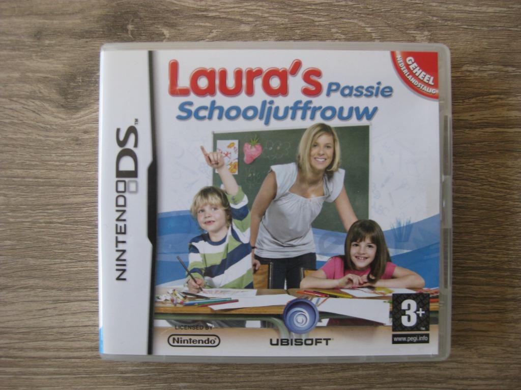 Nintendo DS Laura's passie Schooljuffrouw, Puzzel en Educatief, Ophalen of Verzenden, Zo goed als nieuw, 3 spelers of meer