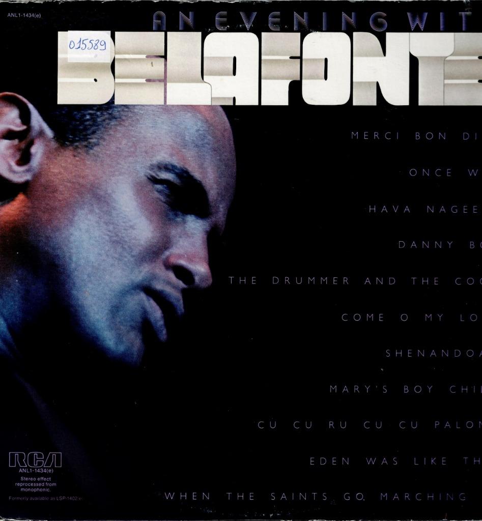 lp    /    Harry Belafonte – An Evening With Belafonte, Ophalen of Verzenden, Overige formaten