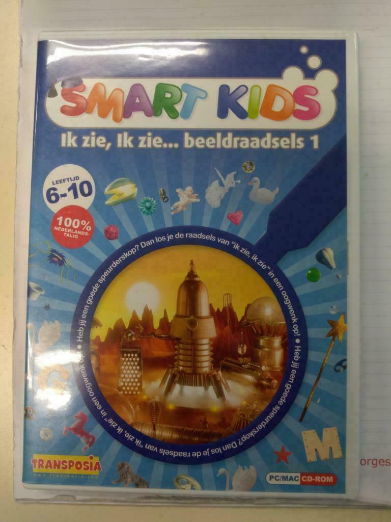 CD Smart Kids Je vois, je vois Devinettes en images 1, Enlèvement ou Envoi, 1 joueur, À partir de 7 ans, Aventure et Action