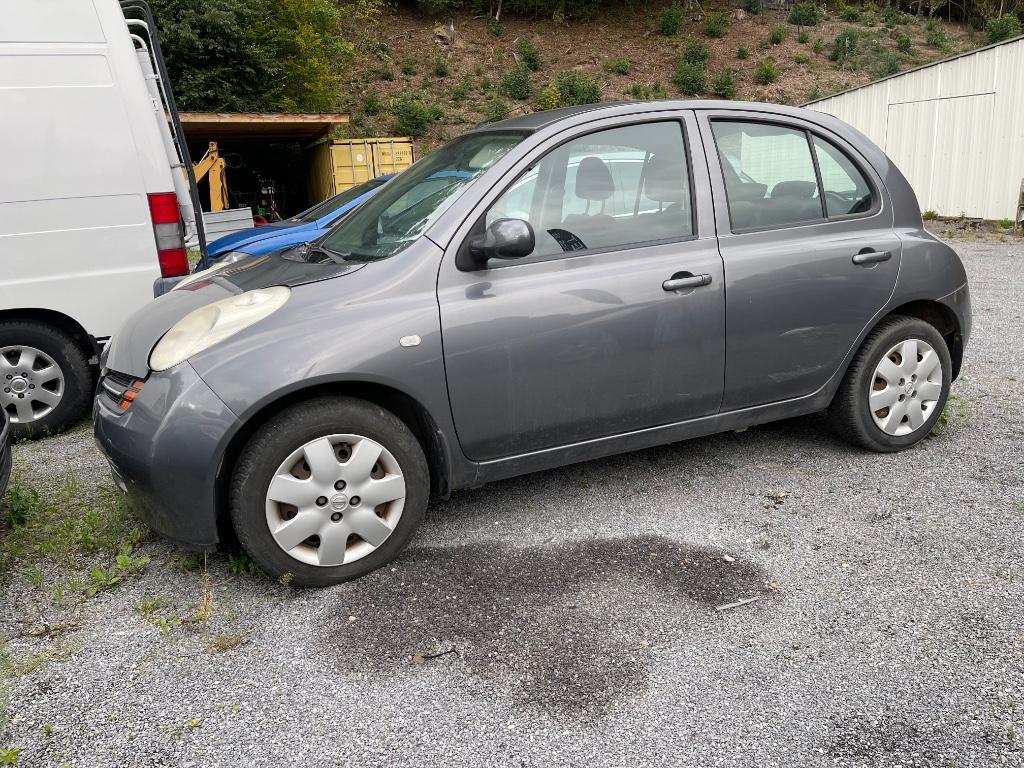 Nissan Micra 1.5d 400€€€, Autos, Argent ou Gris, Achat, 4 portes, Boîte manuelle