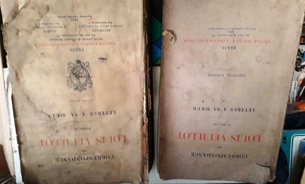Correspondances de Louis Veuillot - Lettres à sa soeur (1-2), Gelezen, Louis Veuillot, Maatschappij en Samenleving, Ophalen of Verzenden