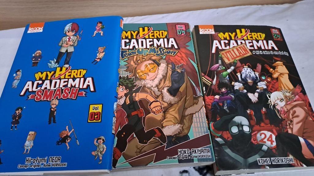 Manga My Hero academia 3,4,24, Boeken, Ophalen, Zo goed als nieuw