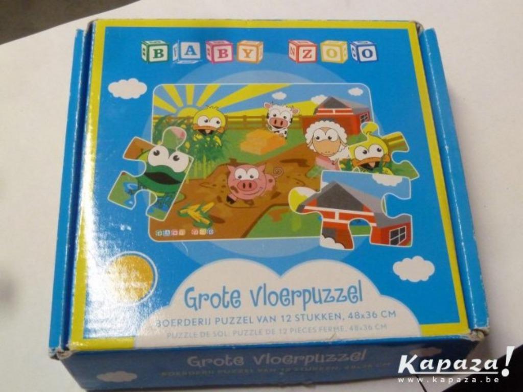 Grote vloer puzzel, Ophalen of Verzenden, 10 tot 50 stukjes, Gebruikt, 6 maanden tot 2 jaar