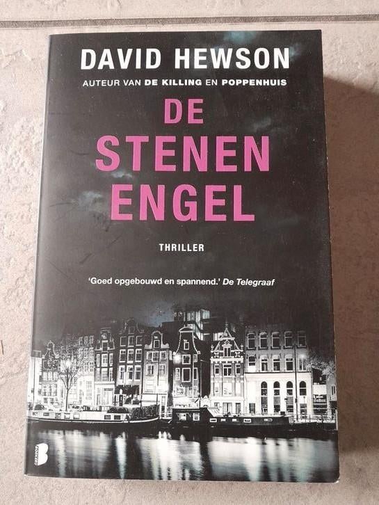 David Hewson - De stenen engel, Enlèvement, Pays-Bas, David Hewson, Comme neuf