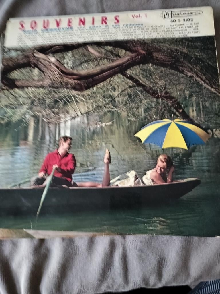 Goede Jazz lp souvenirs René Debruyne son piano et ses rythm, Ophalen of Verzenden, Gebruikt, Jazz