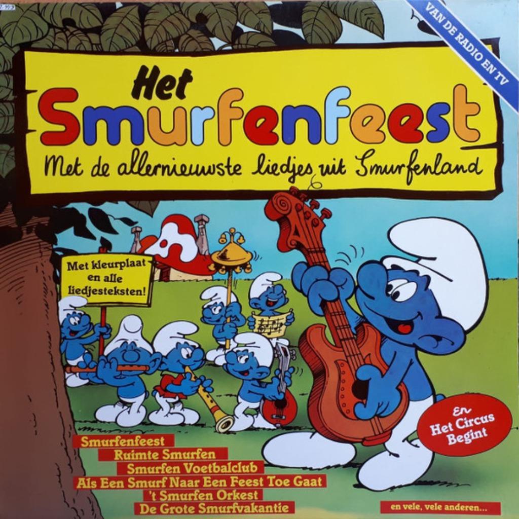 LP- De Smurfen – Het Smurfenfeest, CD & DVD, Vinyles | Néerlandophone, Enlèvement ou Envoi, Rock